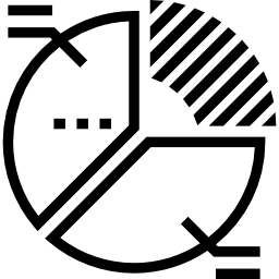 diagramme circulaire Icône