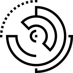 diagramme circulaire Icône