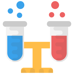 Test tubes icon