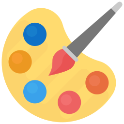 Paint palette icon