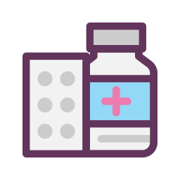 Medicine drug icon