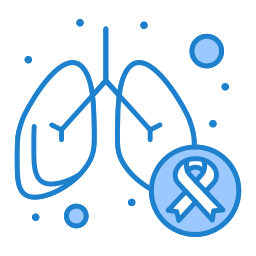 Lung cancer icon