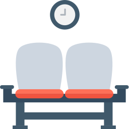 Waiting room icon