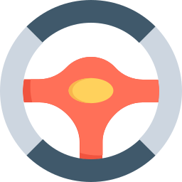 Steering wheel icon