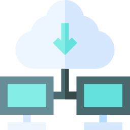 Cloud computing icon