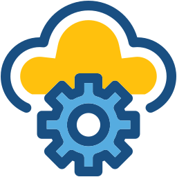 Cloud settings icon