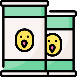 Bird food icon