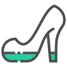 high heel icon