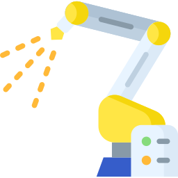 Robotic arm icon