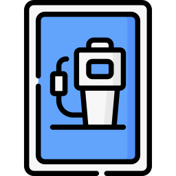 Petrol station icon