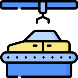 Assembly line icon