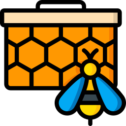 les abeilles Icône