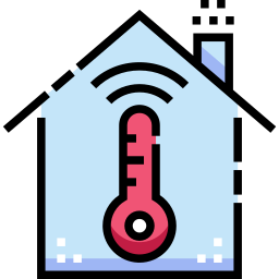 controle de temperatura Ícone