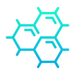 Molecular structure icon