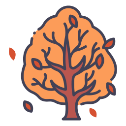 herbstbaumblätter icon