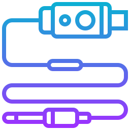 Audio connector icon