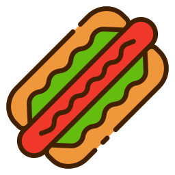 hot dog icona