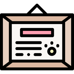 Certificate icon