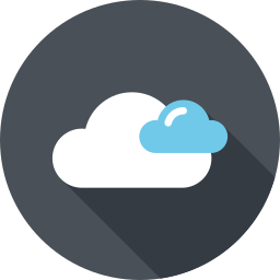 Computing cloud icon