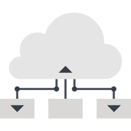 Cloud computing icon