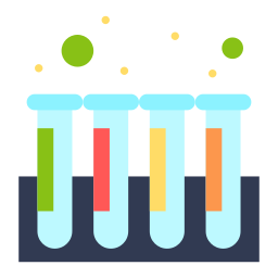 Test tubes icon