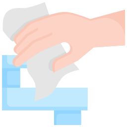 Cleaning materials icon