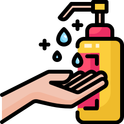 Hand sanitizer icon