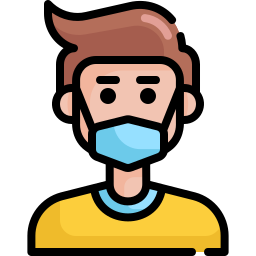 Medical mask icon