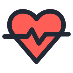 Heart rate icon