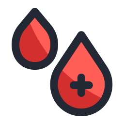 Blood drop icon