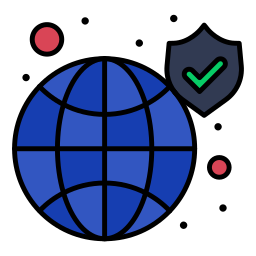 Global protection icon