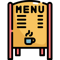 Daily specials board icon