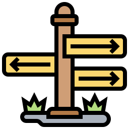 Signpost icon