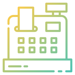 caixa registradora Ícone