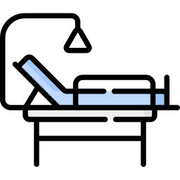 Hospital bed icon