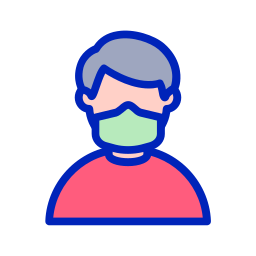 Face mask icon