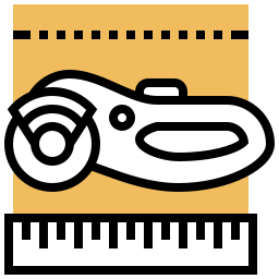 Rotary cutter icon