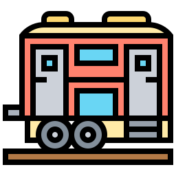 Freight wagon icon