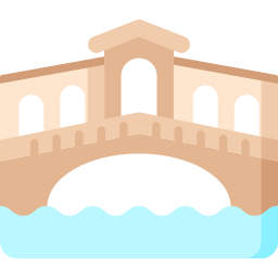 Rialto bridge icon