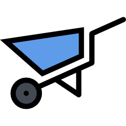 Wheelbarrow icon