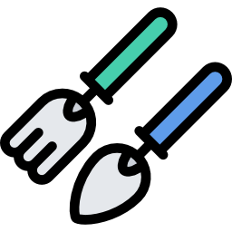 Gardening tools icon