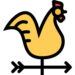 Weathercock icon