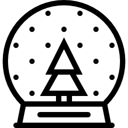 Snow globe icon