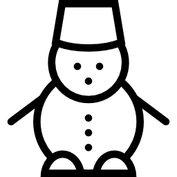 bonhomme de neige Icône