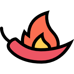 Hot pepper icon