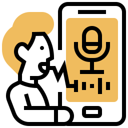 Voice recognition icon