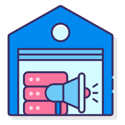 Data warehouse icon