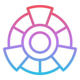 Color wheel icon