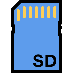 Sd card icon