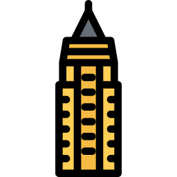 Empire state building icon